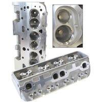 Aeroflow SBC 200cc ALUMINIUM HEADS BARE64cc 2.02''/1.60'' VALVES PAIR