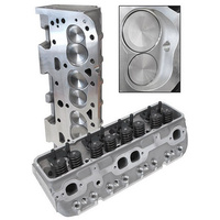 Aeroflow SBC 350 400 PAIR ASSEMB. S/P ALLOY CYLINDER HEADS 200cc