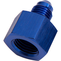 Aeroflow FEMALE REDUCER -12AN TO -10AN BLUE REDUCER FEMALE TO MALE