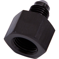 Aeroflow FEMALE REDUCER -12AN TO -10AN BLACK REDUCER FEMALE TO MALE