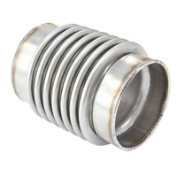 Aeroflow 1-3/4'' O.D EXHAUST FLEX PIPE JOINT 4'' LONG 304 S/STEEL