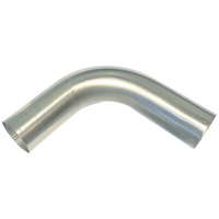 Aeroflow 304 S/S BEND 90 DEG 2-1/2'' O.D1.5MM (.059'') 150mm / 6'' LEG