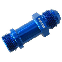 Aeroflow -8ORB TO MALE -8AN EXTENSION BLUE 1.5'' LONG EXTENSION