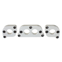 Aeroflow SBC Aluminium adapter kit use large pipe - std pattern head