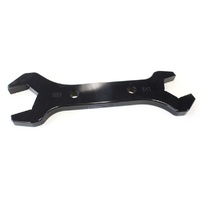 Aeroflow DOUBLE ENDED WRENCH SINGLE BLACK WRENCH -12AN TO -16AN