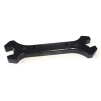 Aeroflow DOUBLE ENDED WRENCH SINGLE BLACK WRENCH -3AN TO -4AN