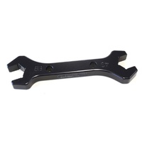 Aeroflow DOUBLE ENDED WRENCH SINGLE BLACK WRENCH -4AN TO -6AN