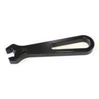 Aeroflow ALLOY WRENCH SINGLE -3AN BLACK SINGLE -3AN WRENCH