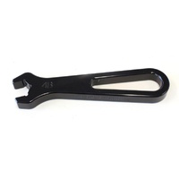 Aeroflow ALLOY WRENCH SINGLE -4AN BLACK SINGLE -4AN WRENCH
