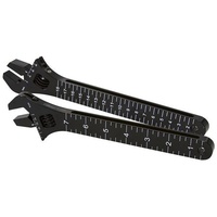 Aeroflow ADJUSTABLE SPANNER WHEELIE BLACK LARGE FOR UP TO -12 BNUT