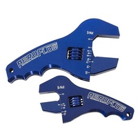 Aeroflow ADJUSTABLE WRENCH GRIP SPANNER1 X SMALL & 1 X LARGE SHORTY