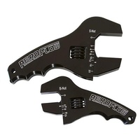 Aeroflow ADJUSTABLE WRENCH GRIP SPANNER1 X SMALL & 1 X LARGE SHORTY