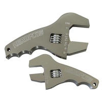 Aeroflow ADJUSTABLE WRENCH GRIP SPANNER1 X SMALL & 1 X LARGE SHORTY