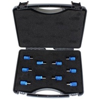 Aeroflow Metric thread gauge carry kit female and male gauge