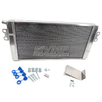 VMP non-fan triple-pass heat exchanger with 1" in-out
