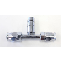 Aeroflow -6 Airconditioning Fitting inline Charge Port Straight
