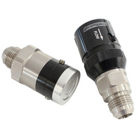 Aeroflow Quick Release -10 BUNA N Seal Black Aluminum