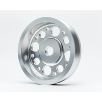 Agency Power Light Weight Crank Pulley Silver fits Subaru BRZ/Toyota 86 AP-FRS-130S