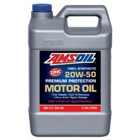 AMSOIL Premium Protection 20W-50 Synthetic Motor Oil High-zinc. ARO1G