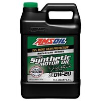 Amsoil Signature Series 0W-20 100% Synthetic Engine Oil 3.78L Bottle ASM1G