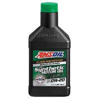 Amsoil Signature Series 0W-20 100% Synthetic Engine Oil 946mL Bottle ASMQT