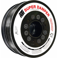 Super Damper 7.425" Dia. SFI Approved - Suit GM LS Series LS1/LS2/LS3/LS6, OEM Diameter With A/C Pulley