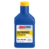 AMSOIL Outboard 100:1 Pre-Mix Synthetic 2-Stroke Oil 8oz Bottle (236ml)