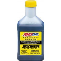 AMSOIL SABER® Professional Synthetic 2-Stroke Oil 1x GALLON (3.78L)