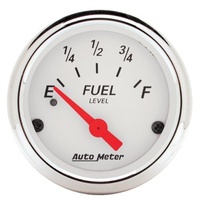 Arctic White Series Fuel Level Gauge - Empty/33 ohms (AU1317)