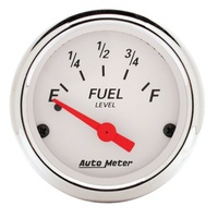 Arctic White Series Fuel Level Gauge - Empty/30 ohms Full (AU1318)