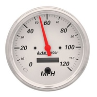 Arctic White Speedometer (AU1389)
