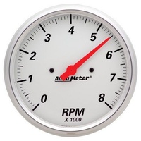 Arctic White Tachometer (AU1399)