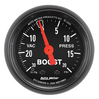 Auto Meter Z-Series Boost/Vacuum Gauge AU2601