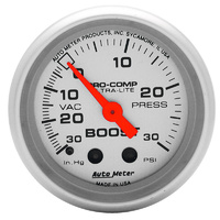 Ultra-Lite Series Boost/Vacuum Gauge (AU4303)