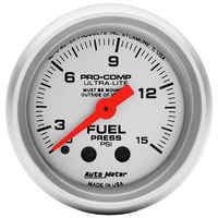 Auto Meter Ultra-Lite Series Fuel Pressure Gauge AU4313