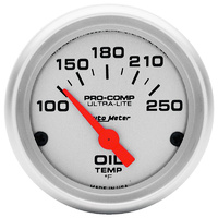 Ultra-Lite Series Oil Temperature Gauge (AU4347)