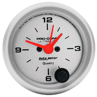 Auto Meter Ultra-Lite Series Clock AU4385