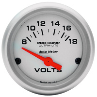 Ultra-Lite Series Voltmeter Gauge (AU4391)