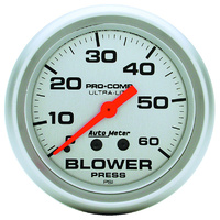 Auto Meter Ultra-Lite Series Blower Pressure Gauge AU4402