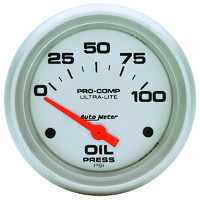 Ultra-Lite Series Oil Pressure Gauge (AU4427)