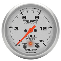 Auto Meter Ultra-Lite Series Fuel Pressure Gauge AU4470