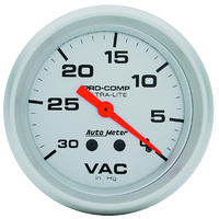 Auto Meter Ultra-Lite Series Vacuum Gauge AU4484