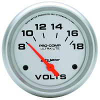 Ultra-Lite Series Voltmeter Gauge (AU4491)