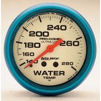Auto Meter Ultra-Nite Series Water Temperature Gauge AU4535