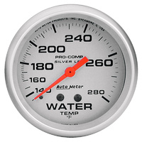 Auto Meter Ultra-Lite Series Water Temperature Gauge AU4631-SP4