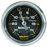 Carbon Fiber Series Boost/Vacuum Gauge (AU4701)