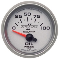 Ultra-Lite II Series Oil Pressure Gauge (AU4927)