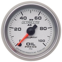 Auto Meter Ultra-Lite II Series Oil Pressure Gauge AU4953