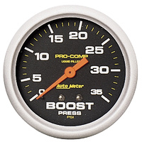 Auto Meter Pro-Comp Series Boost Gauge AU5404
