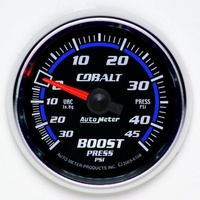 Auto Meter Cobalt Series Boost/Vacuum Gauge AU6108